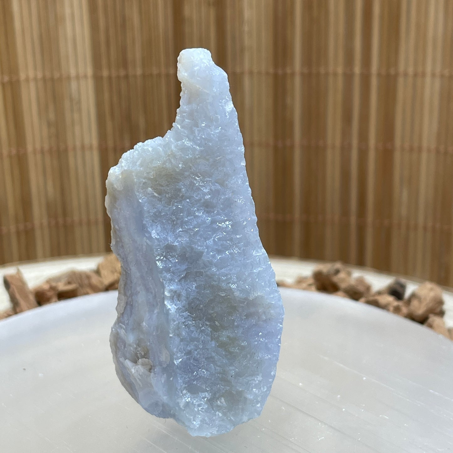 Blauwe Chalcedoon geode nr.2
