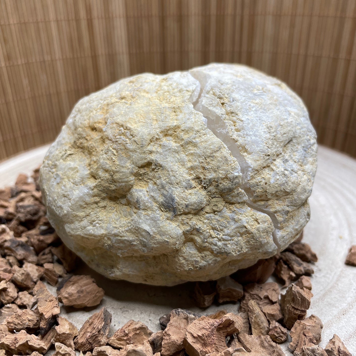 Kwarts geode paar maat L