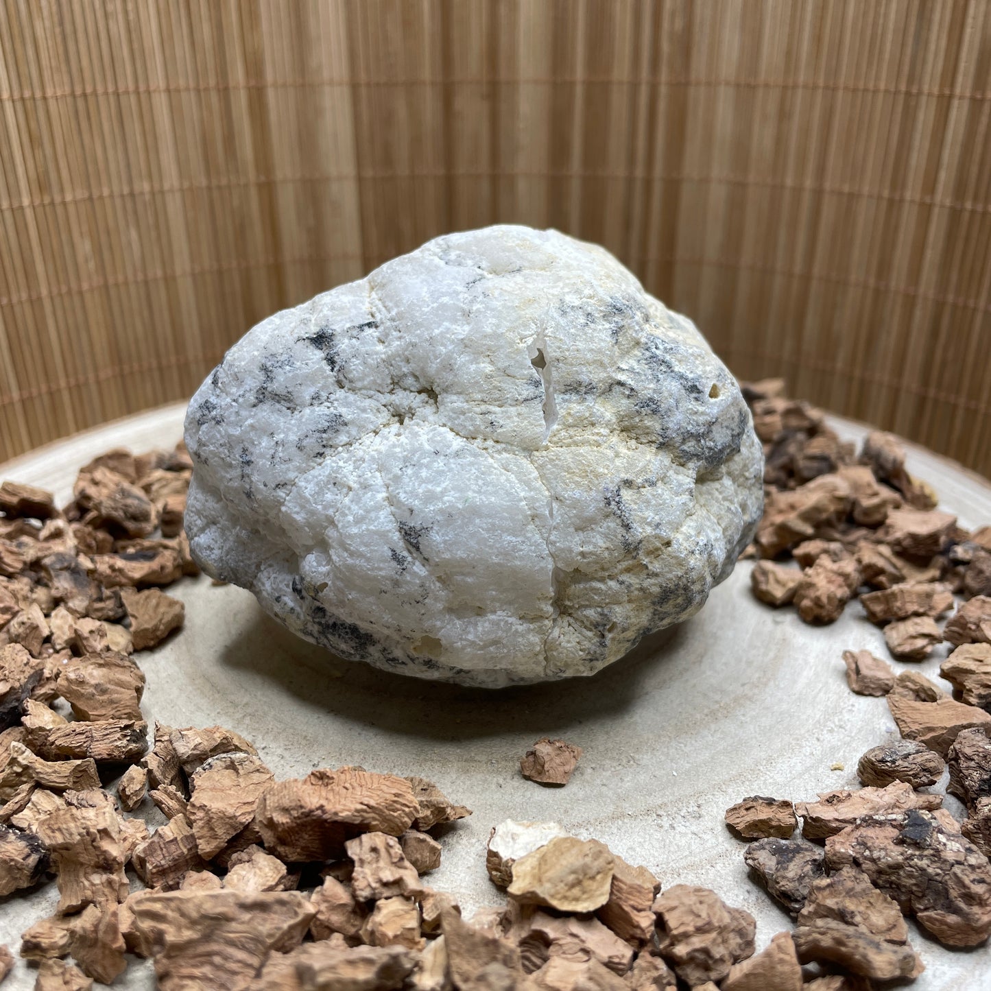Kwarts geode paar maat L