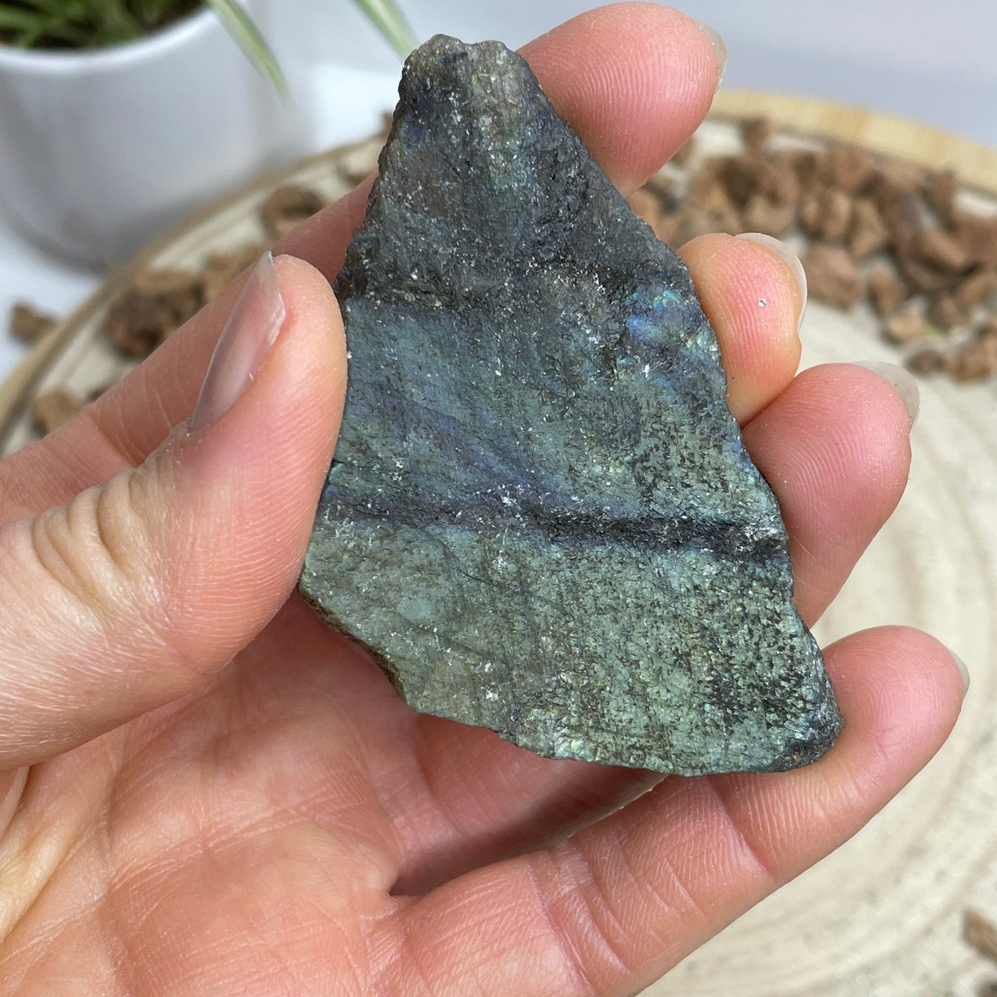 Labradoriet ruw/gepolijst nr.11