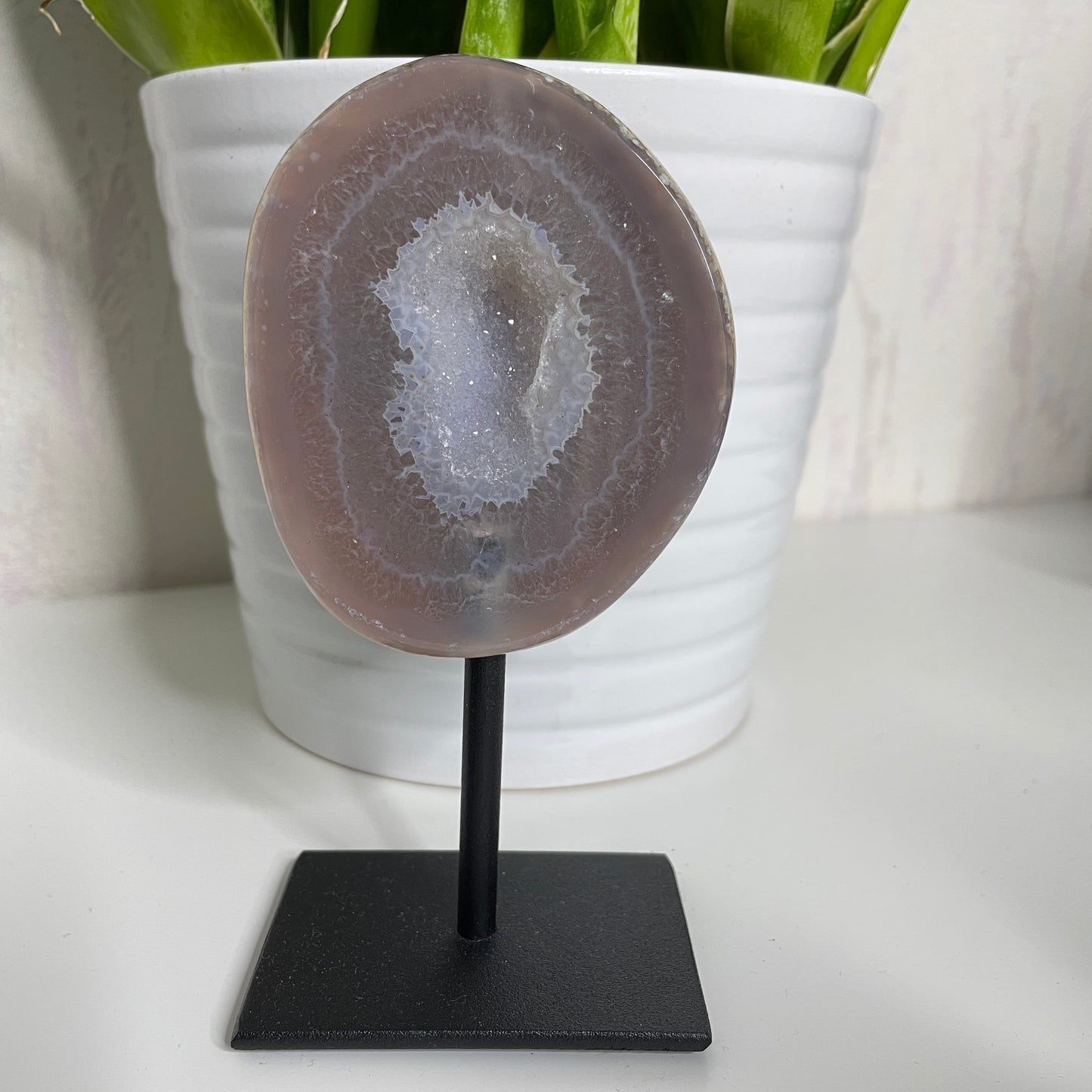 Agaat op standaard S nr.8