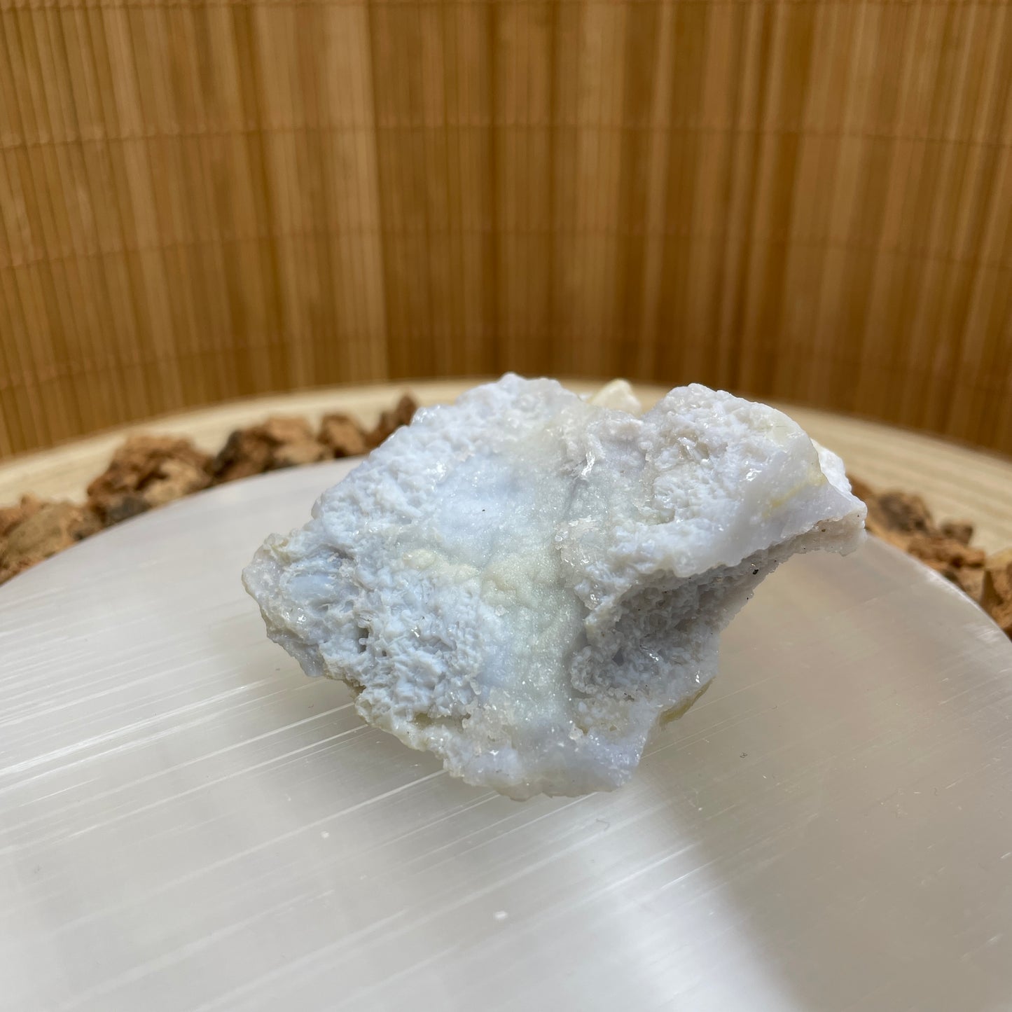 Blauwe Chalcedoon geode nr.3