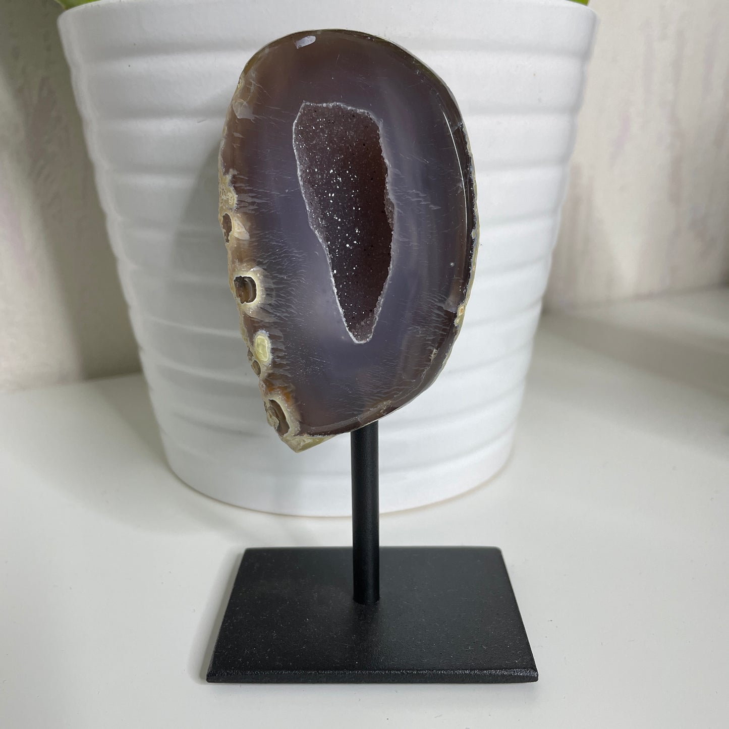 Agaat op standaard S nr.10