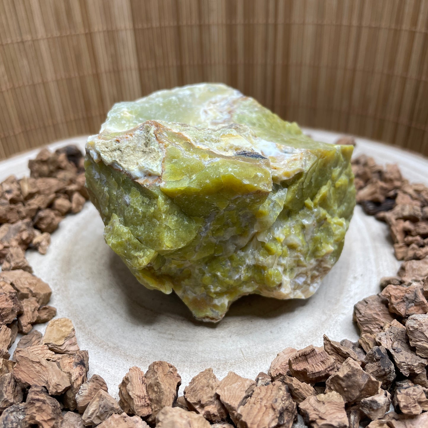 Groene Opaal ruw nr.2
