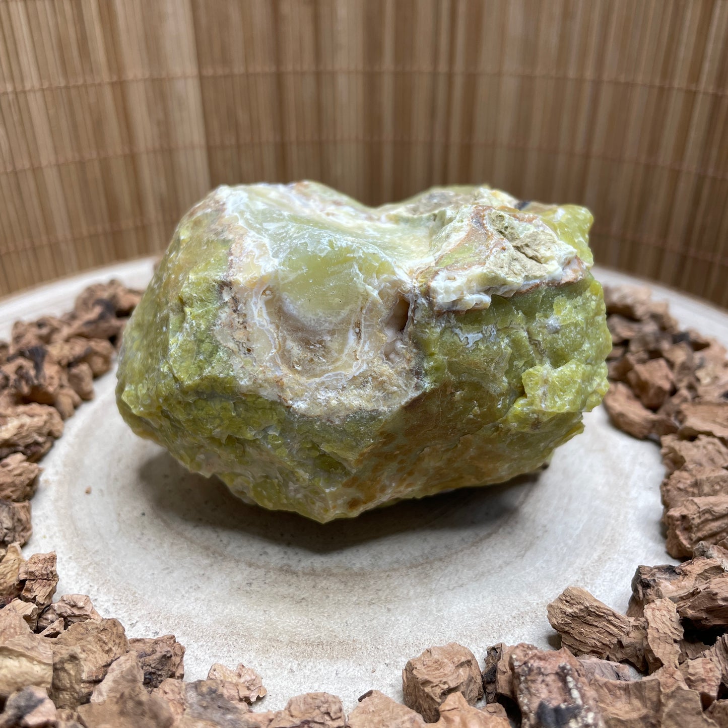 Groene Opaal ruw nr.2