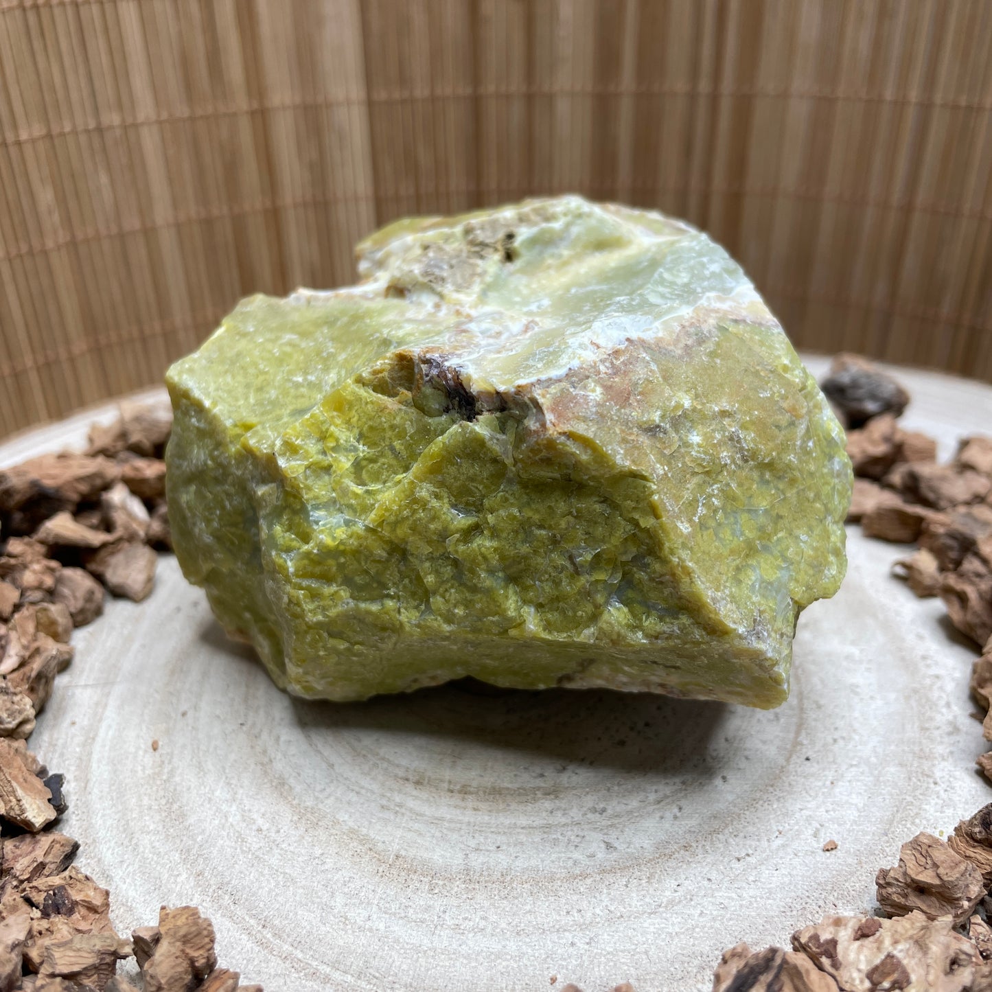 Groene Opaal ruw nr.2