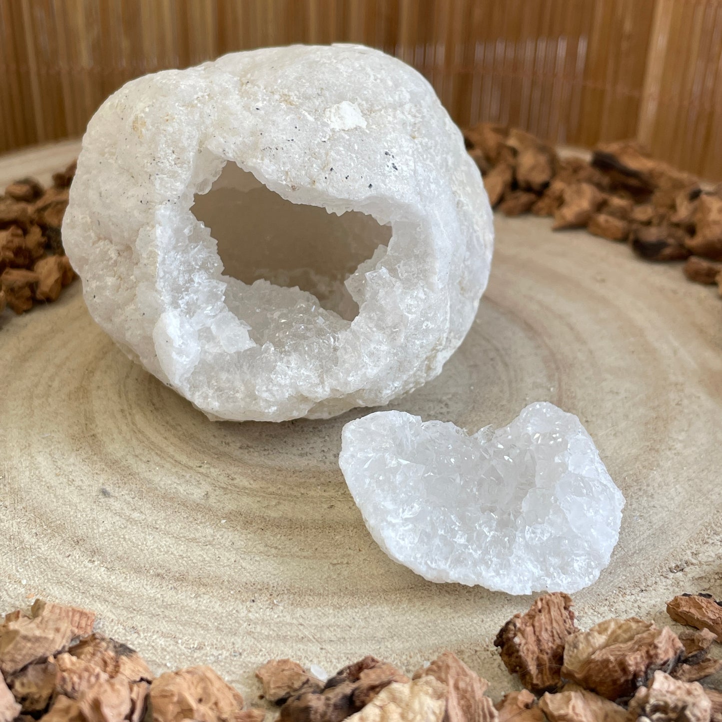 Bergkristal Geode nr.1