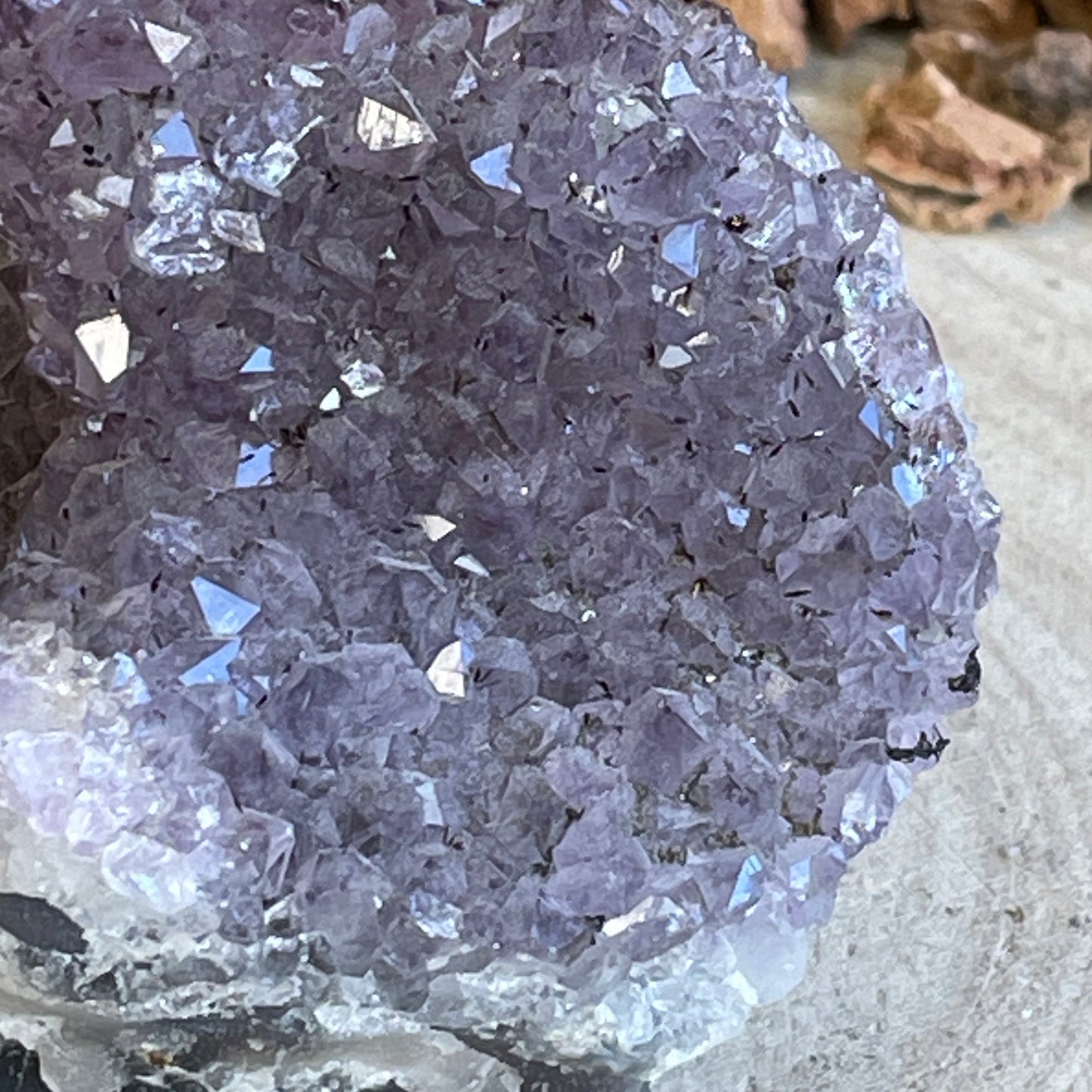 Ruwe Amethist cluster nr. 5