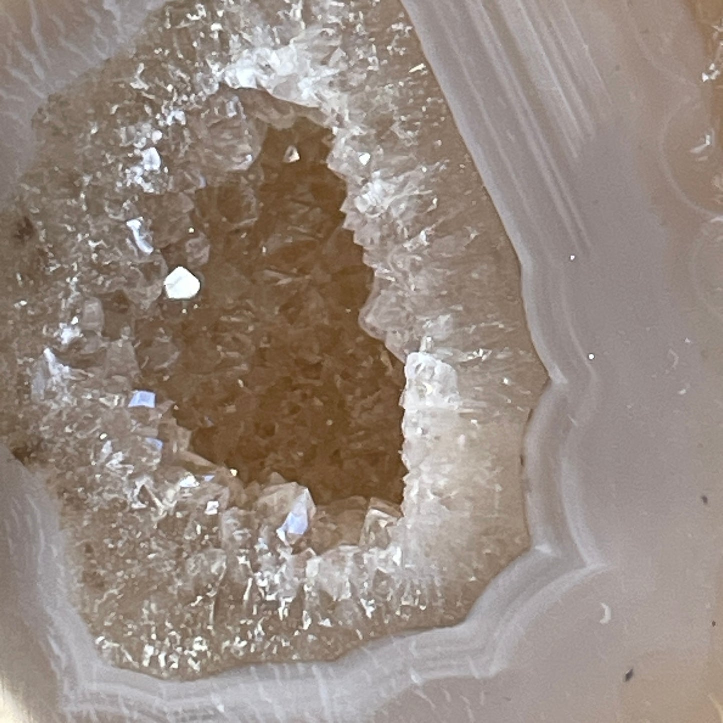 Agaat geode paar nr.2