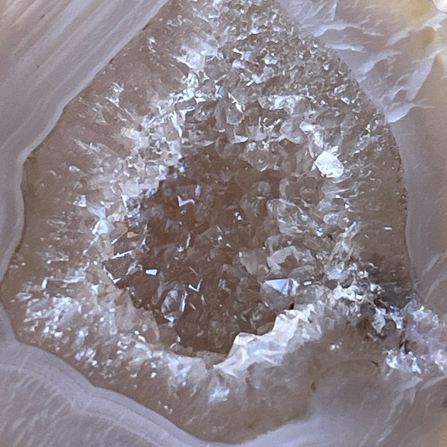 Agaat geode paar nr.2