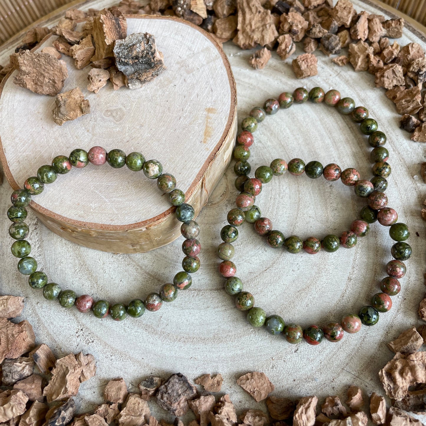 Unakiet kogelarmband 6 mm