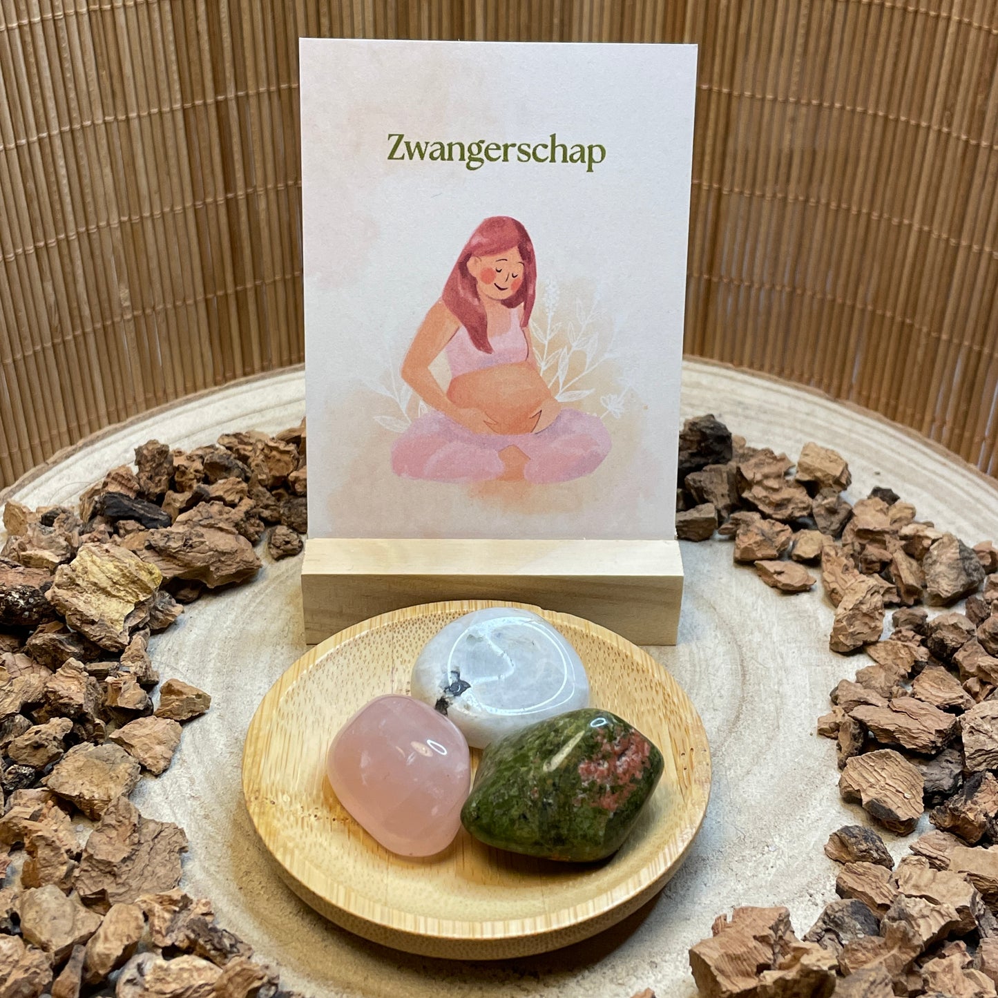 Edelsteen Setje Zwangerschap