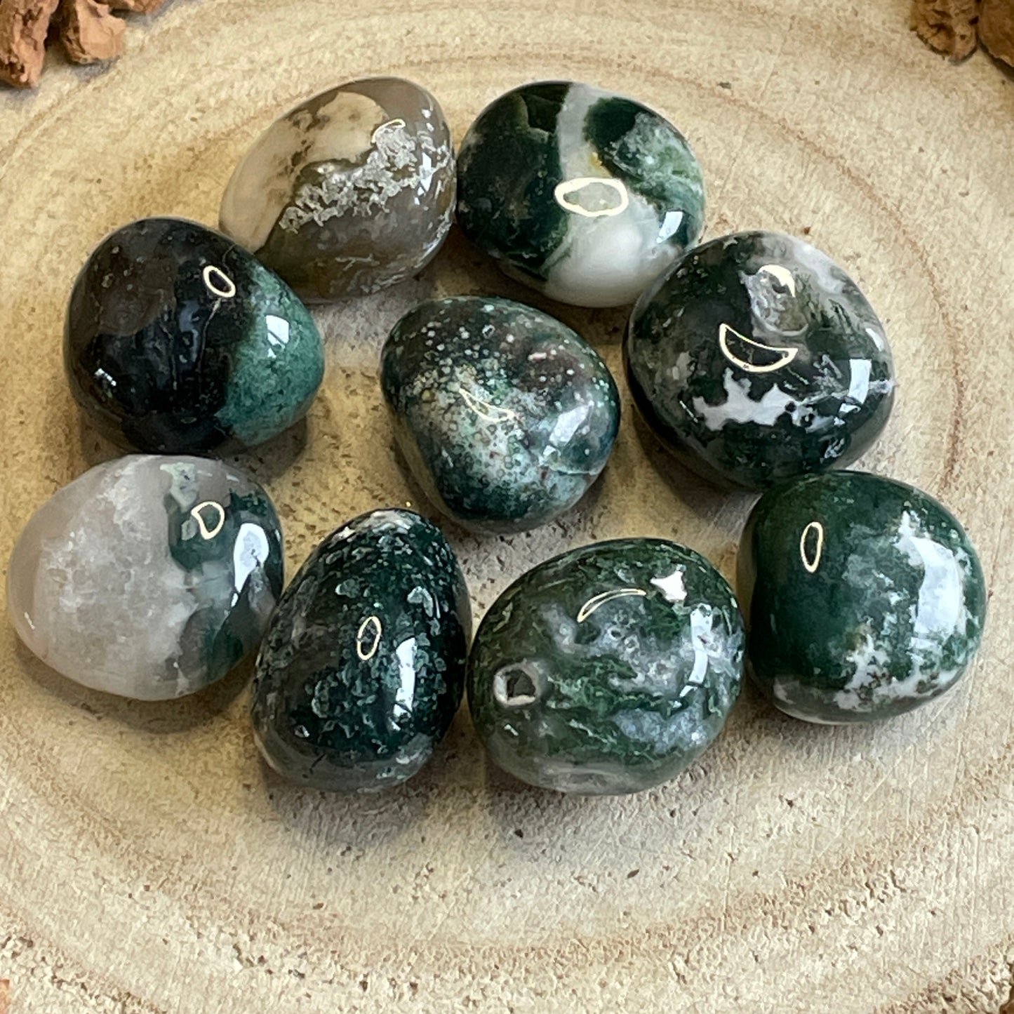 Mosagaat trommelsteen