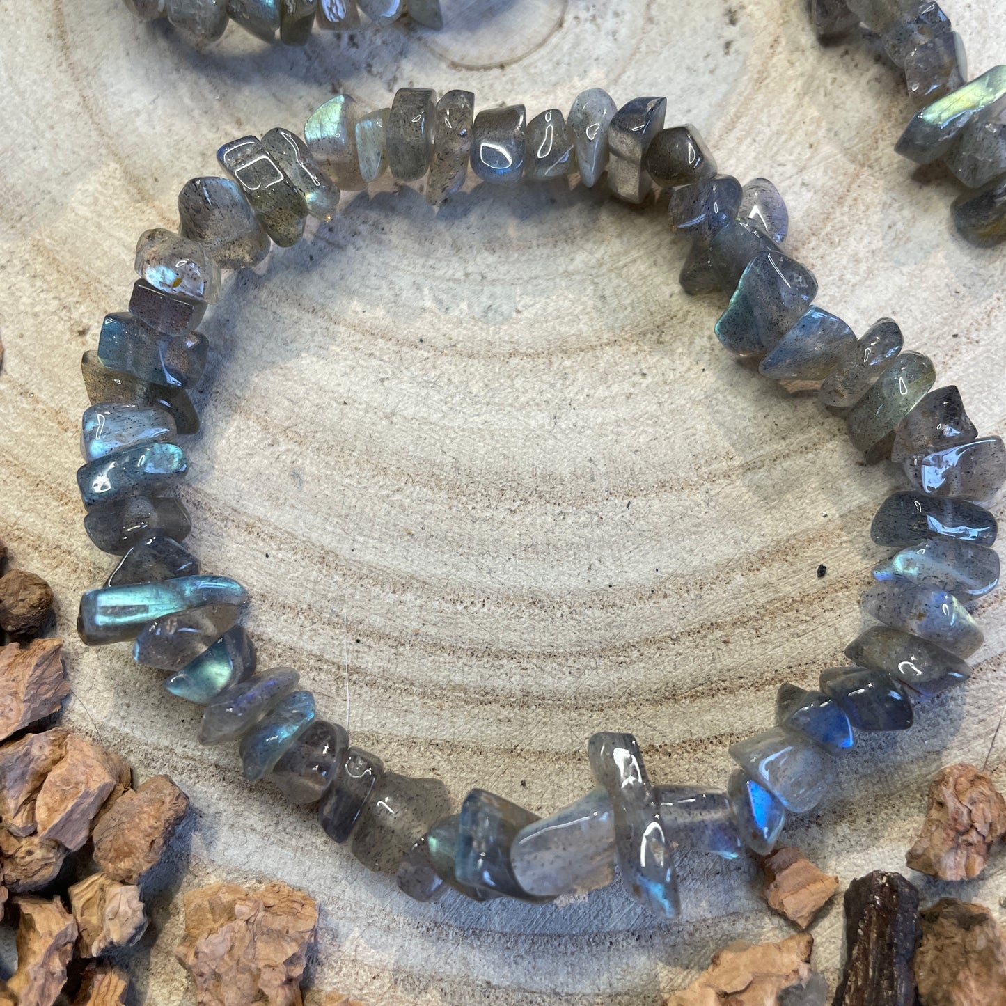 Labradoriet splitarmband