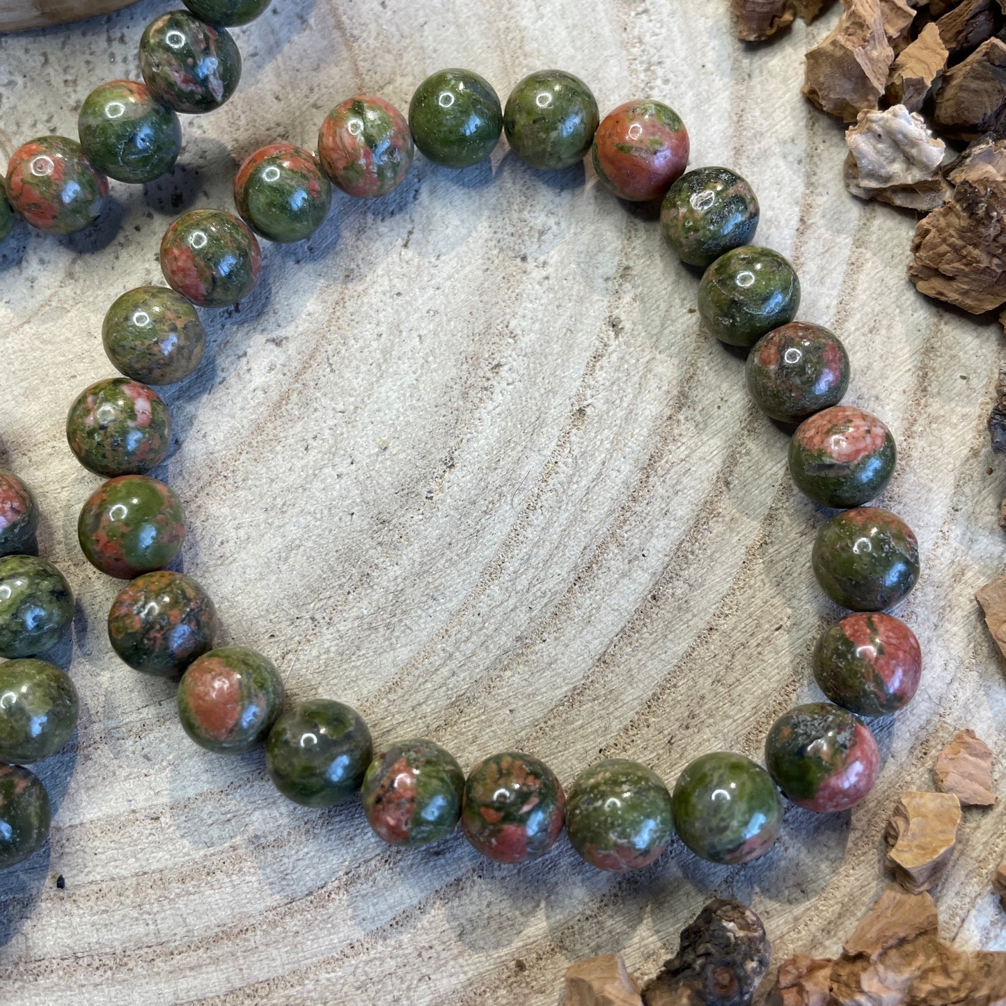 Unakiet kogelarmband 8 mm