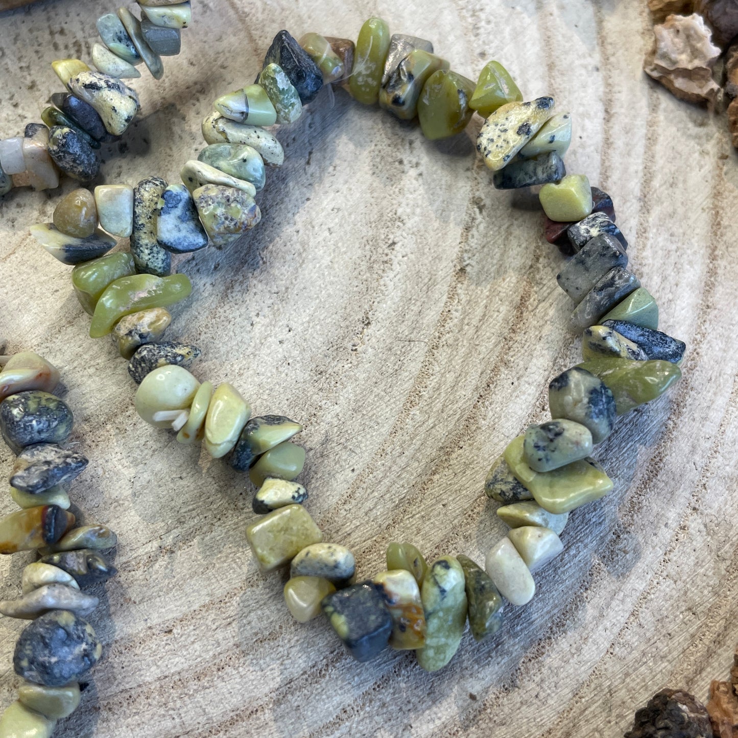 Cheetah Serpentijn splitarmband