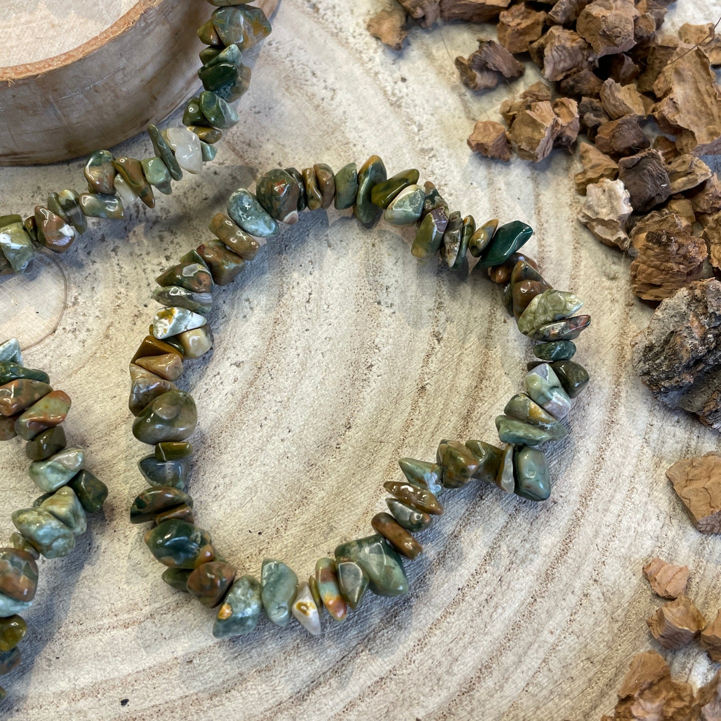 Rhyoliet splitarmband