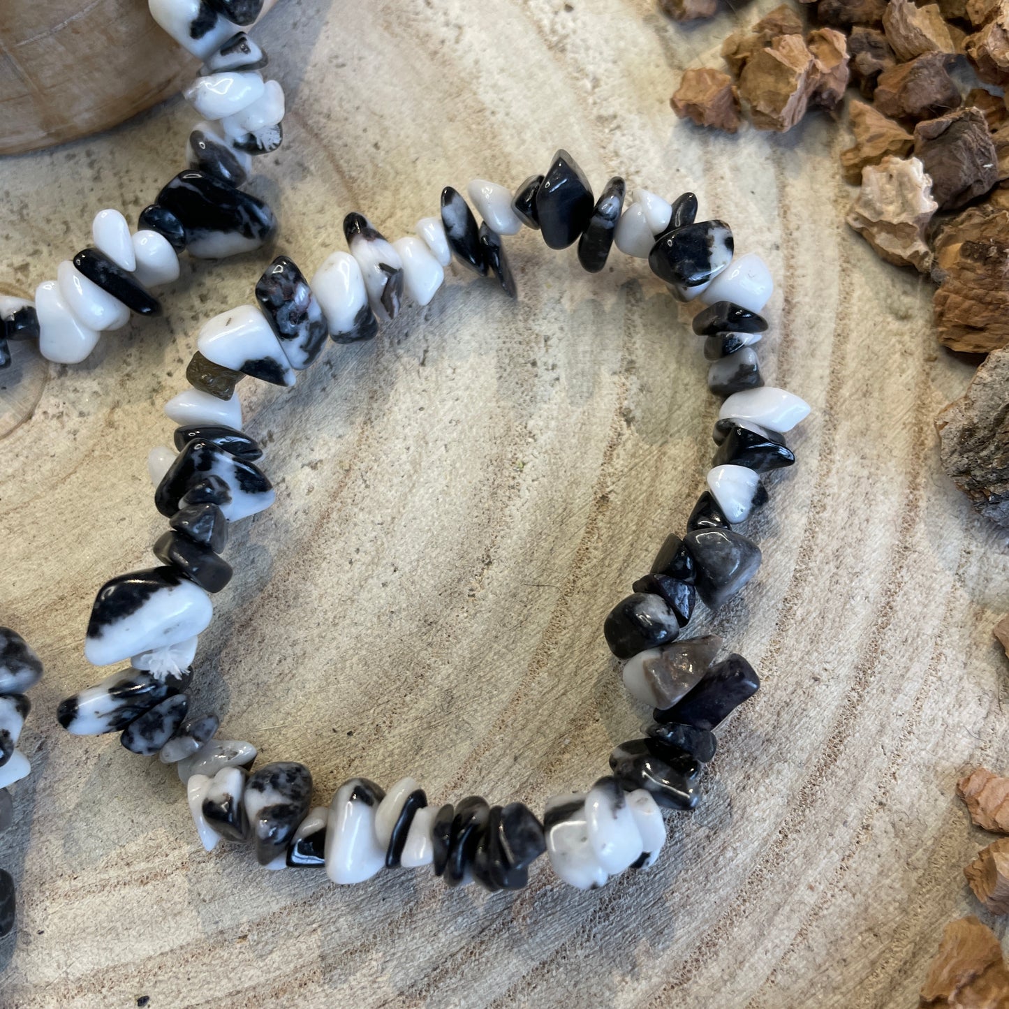 Zebra Jaspis splitarmband