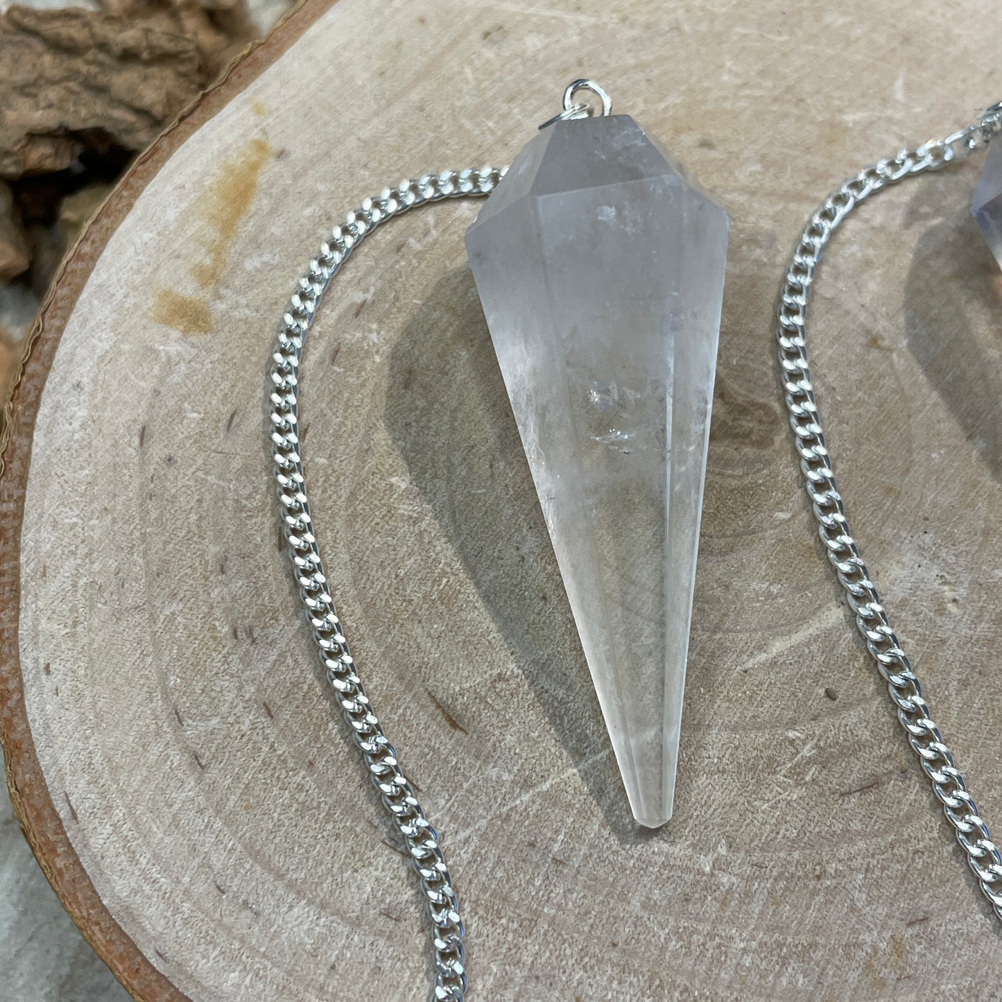 Bergkristal pendel
