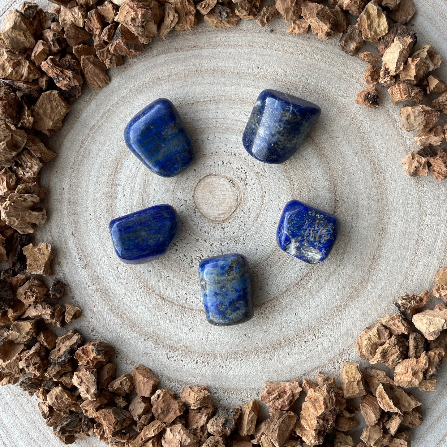 Lapis Lazuli trommelsteen