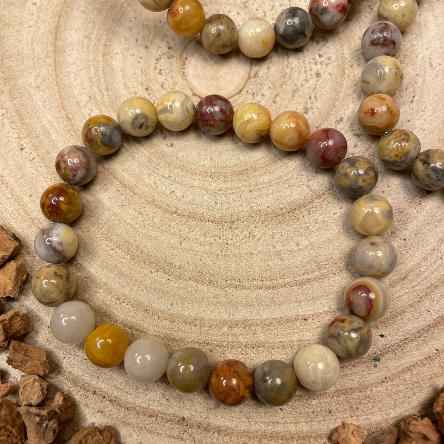 Crazy Lace kogelarmband 8mm