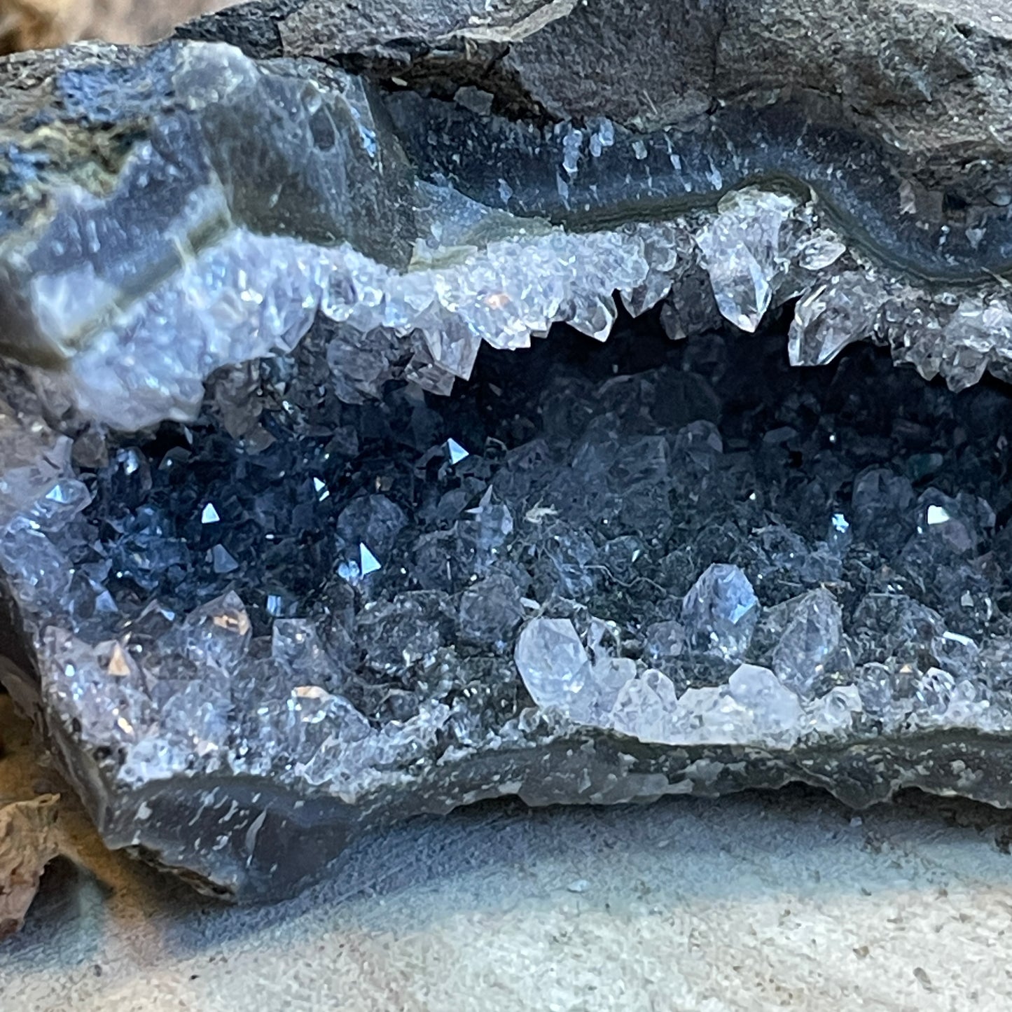 Amethist geode