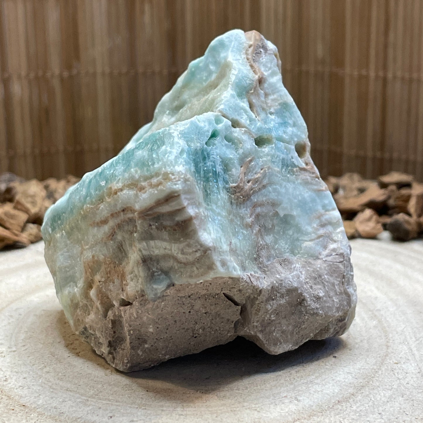 Blauwe Aragoniet ruw nr.26