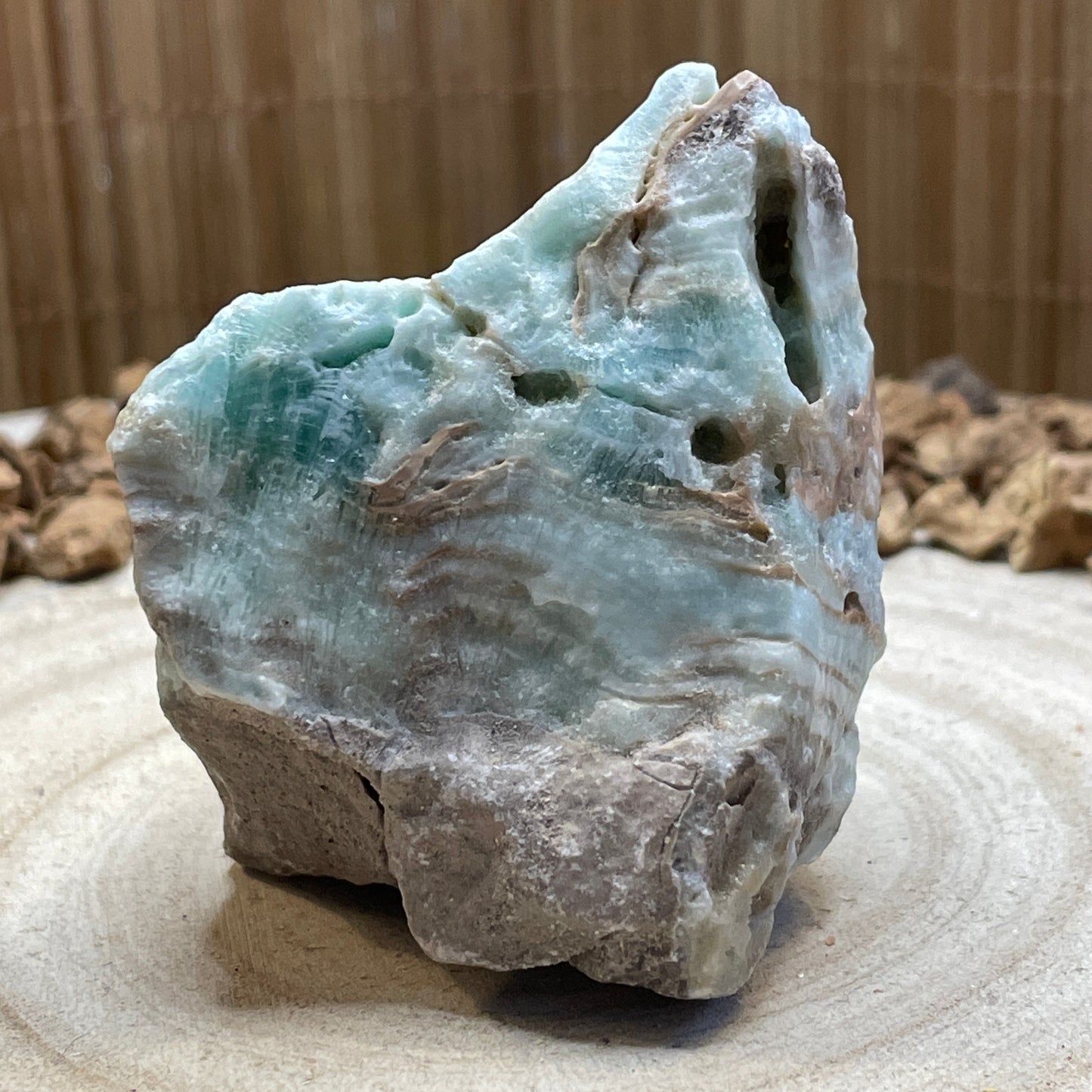 Blauwe Aragoniet ruw nr.26