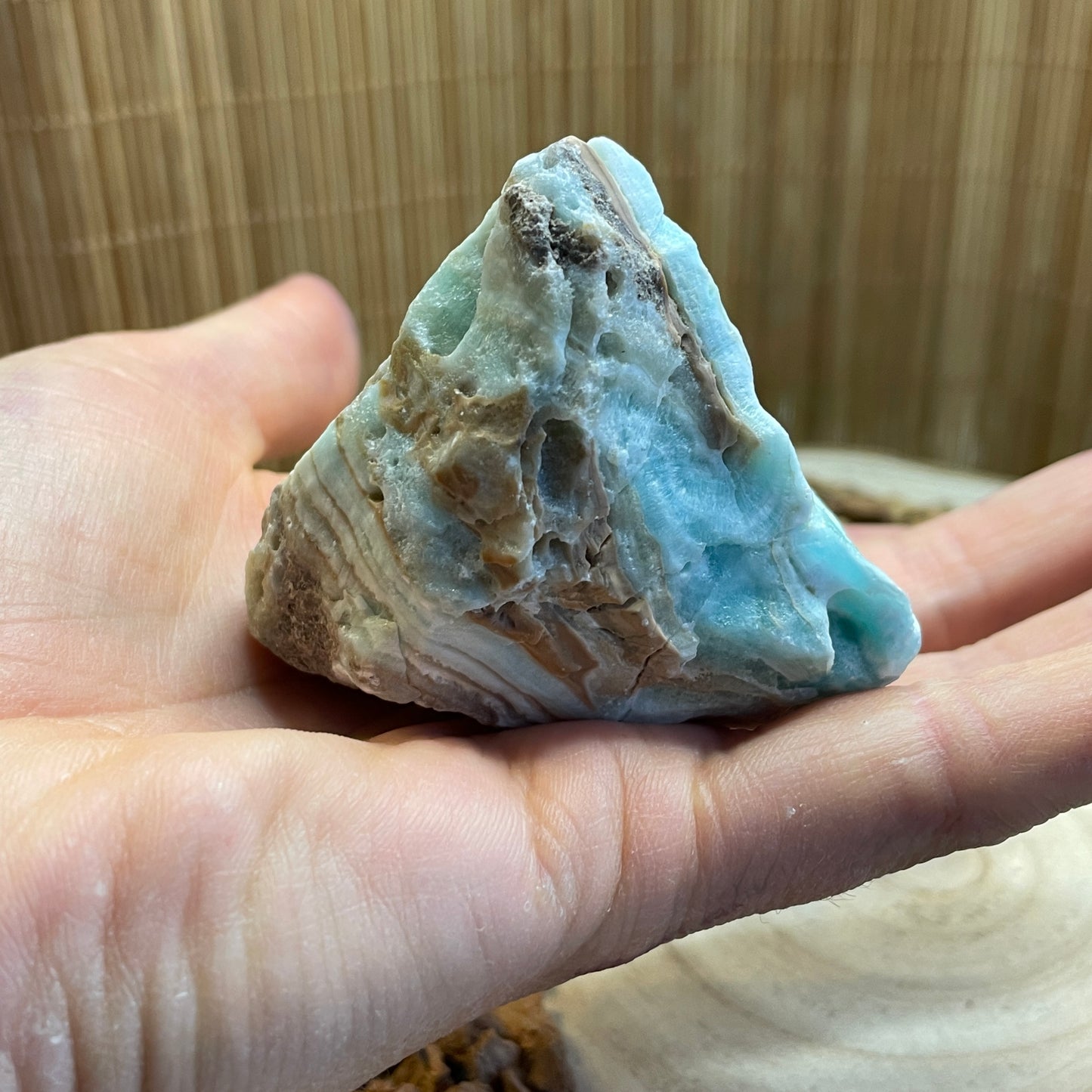 Blauwe Aragoniet ruw nr.26