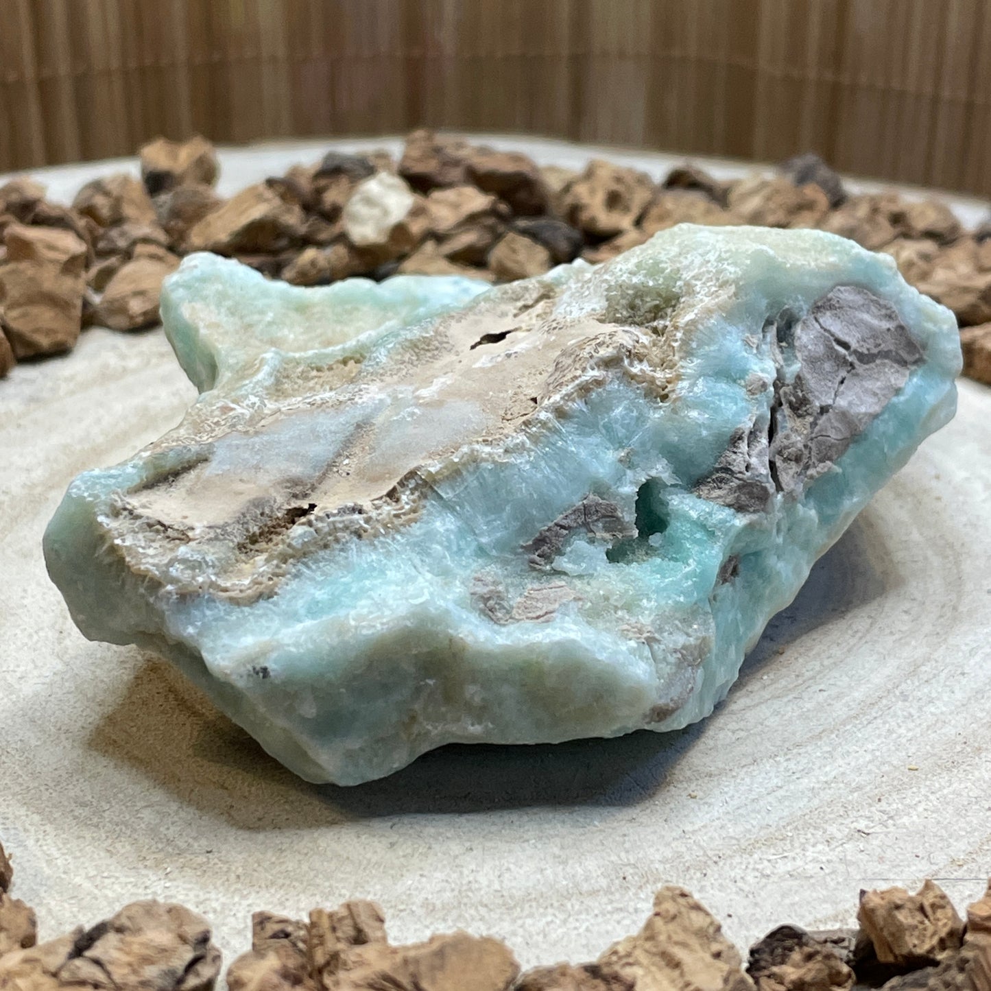 Blauwe Aragoniet ruw nr.9