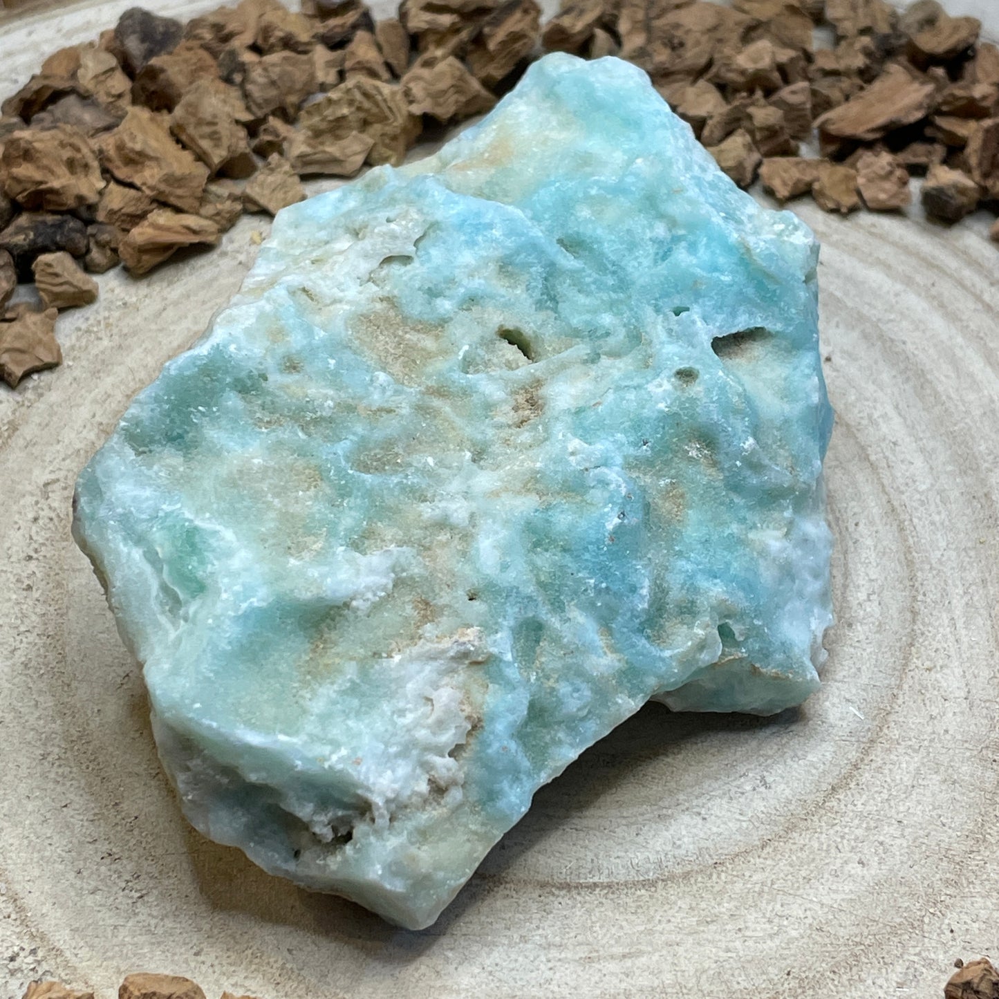 Blauwe Aragoniet ruw nr.9