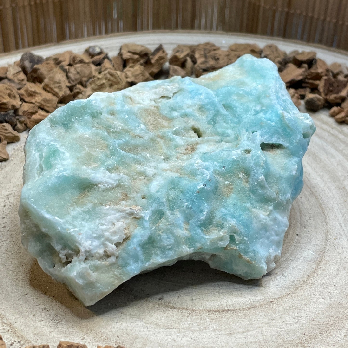 Blauwe Aragoniet ruw nr.9