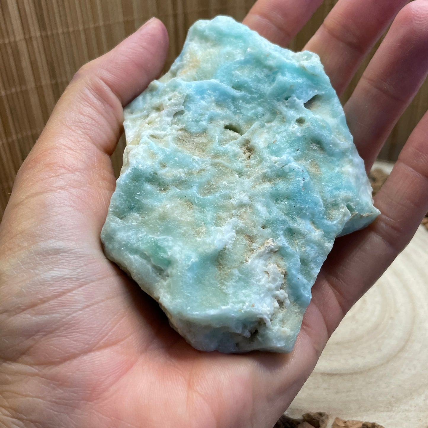 Blauwe Aragoniet ruw nr.9