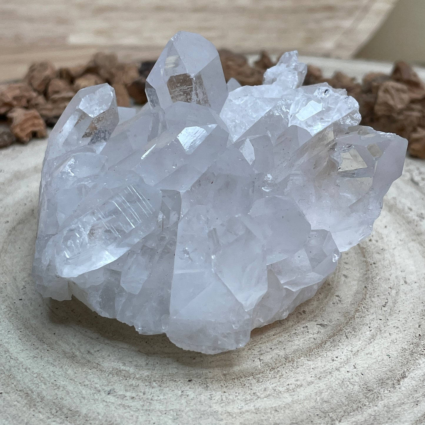 Bergkristal cluster nr.4