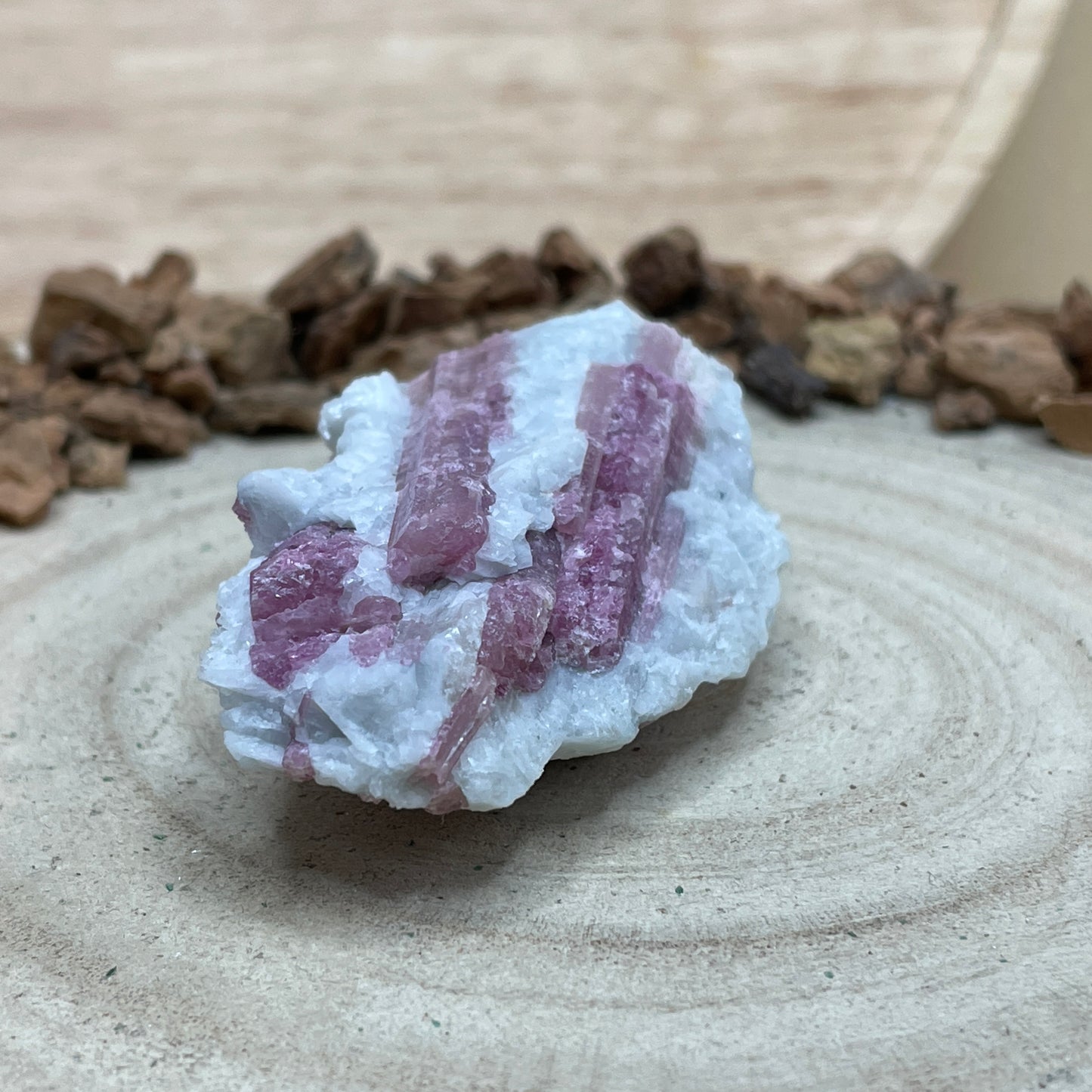 Roze Toermalijn ruw nr.3