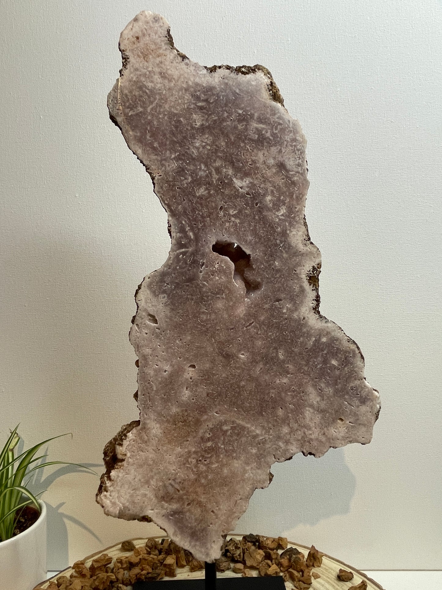 Roze Amethist op standaard nr.3