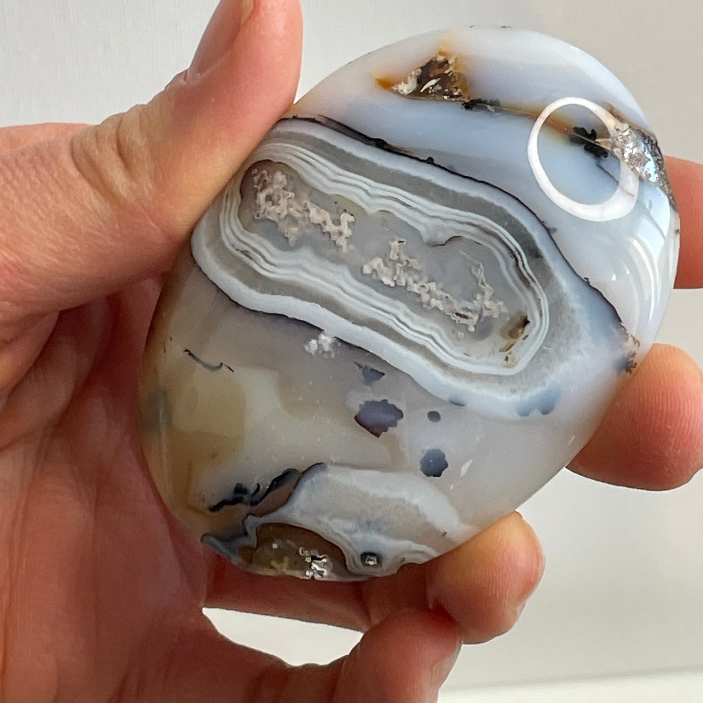 Dendriet Agaat handsteen nr. 5