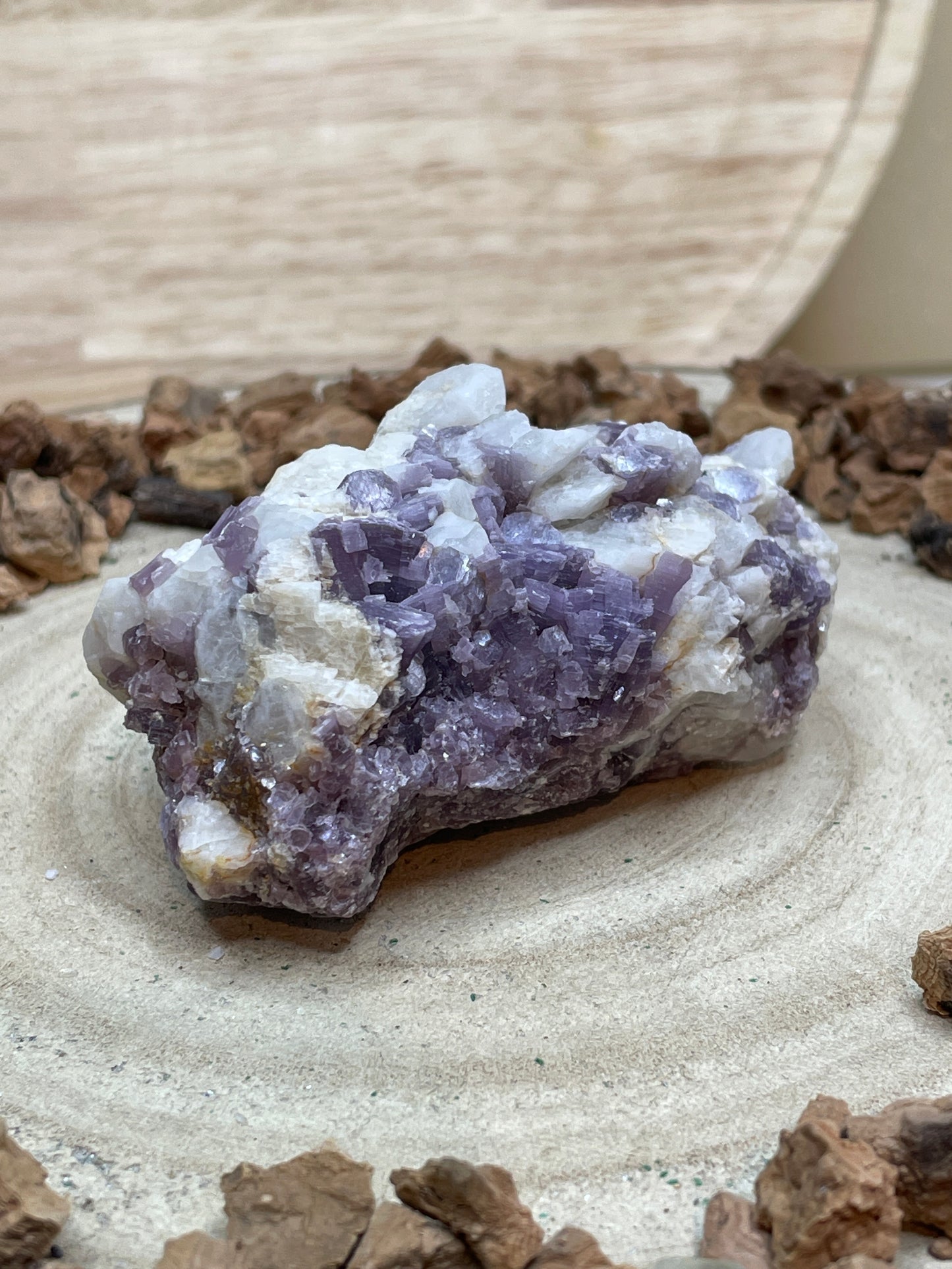 Lepidoliet cluster A+ nr.2