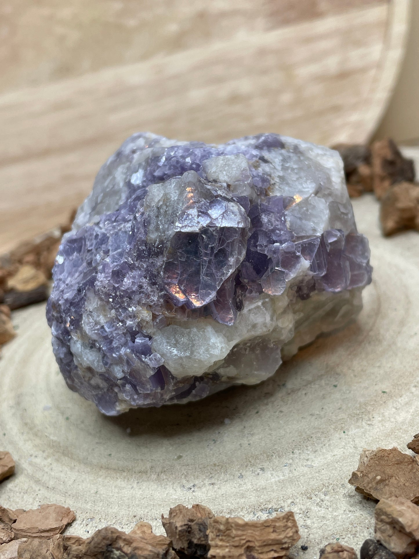 Lepidoliet cluster A+ nr.3