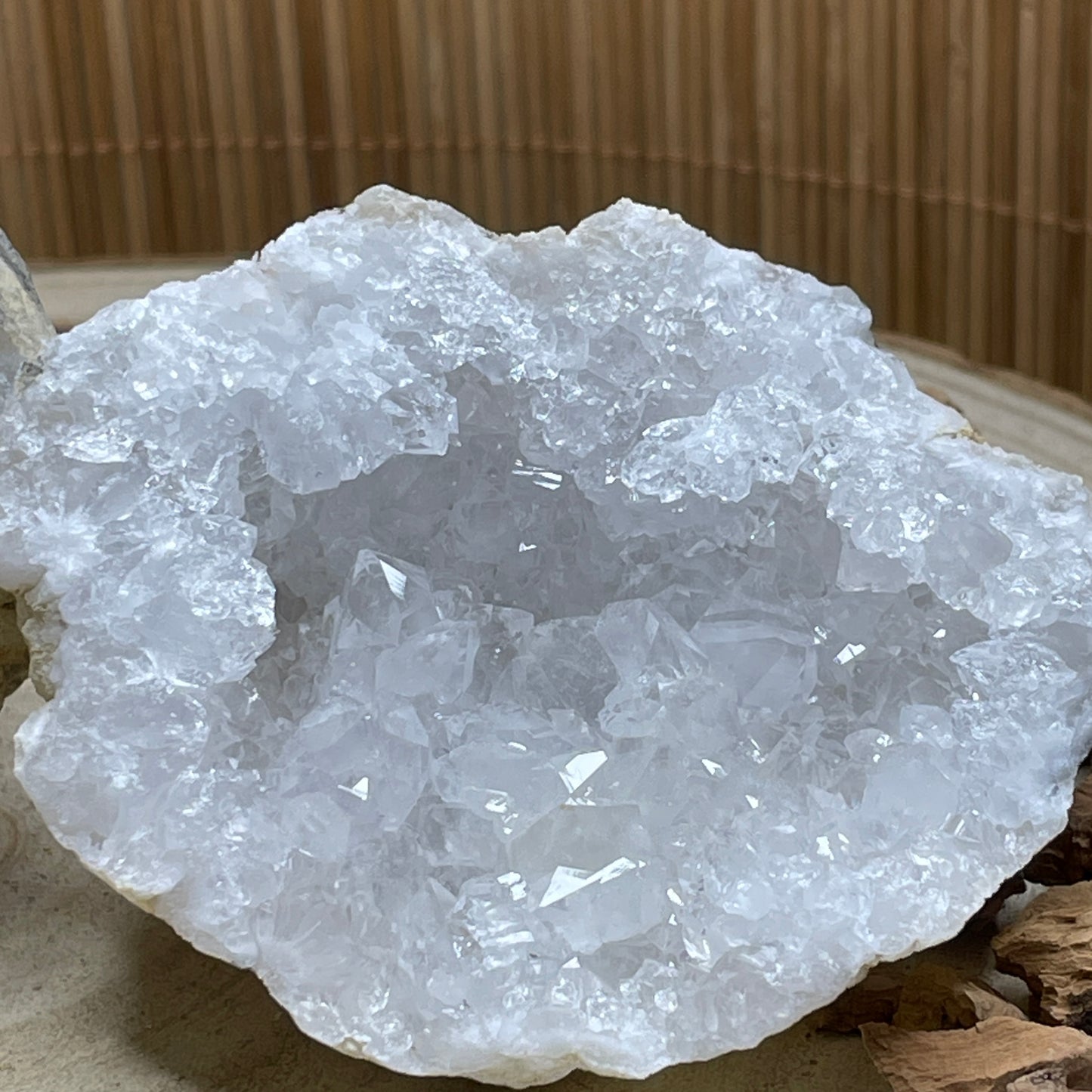 Kwarts geode paar maat L