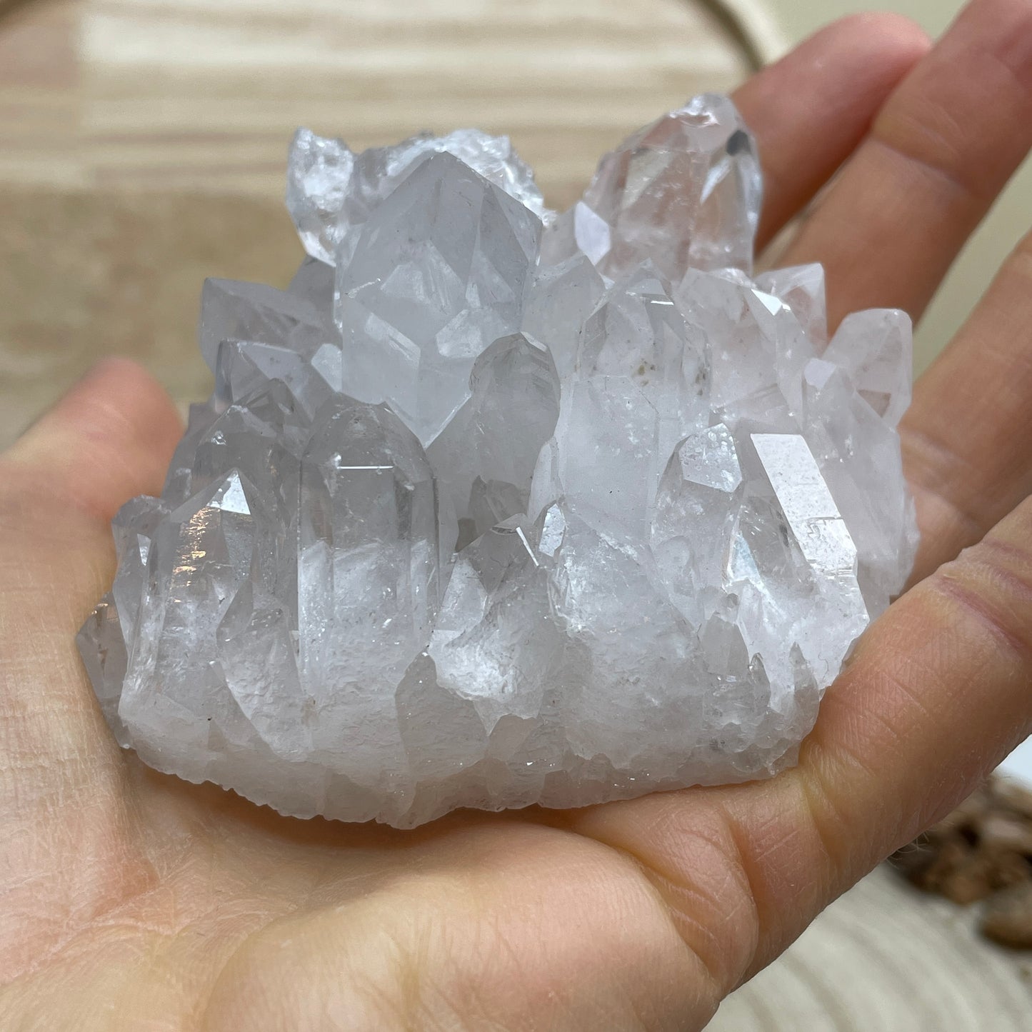 Bergkristal cluster nr.4