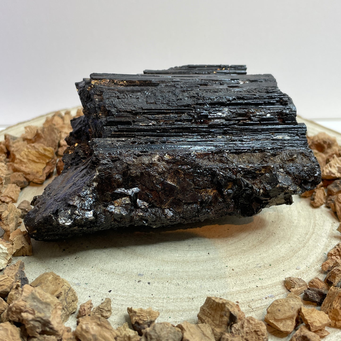 Zwarte Toermalijn ruw nr.10 A++