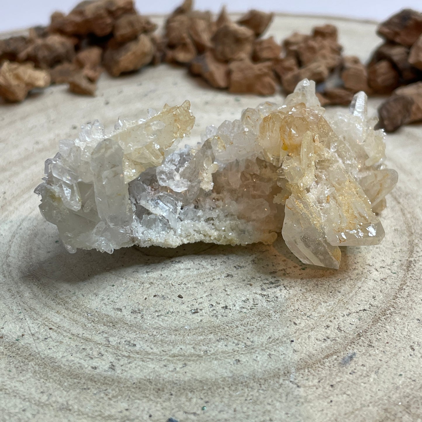 Bergkristal cluster nr.1