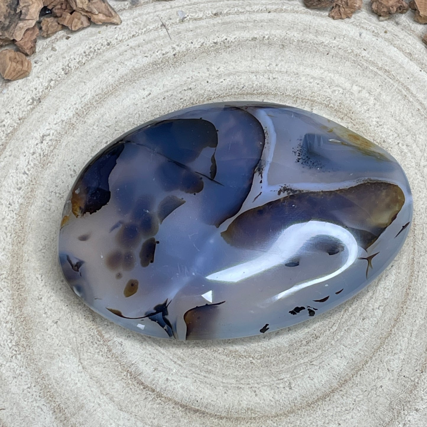 Dendriet Agaat handsteen 1