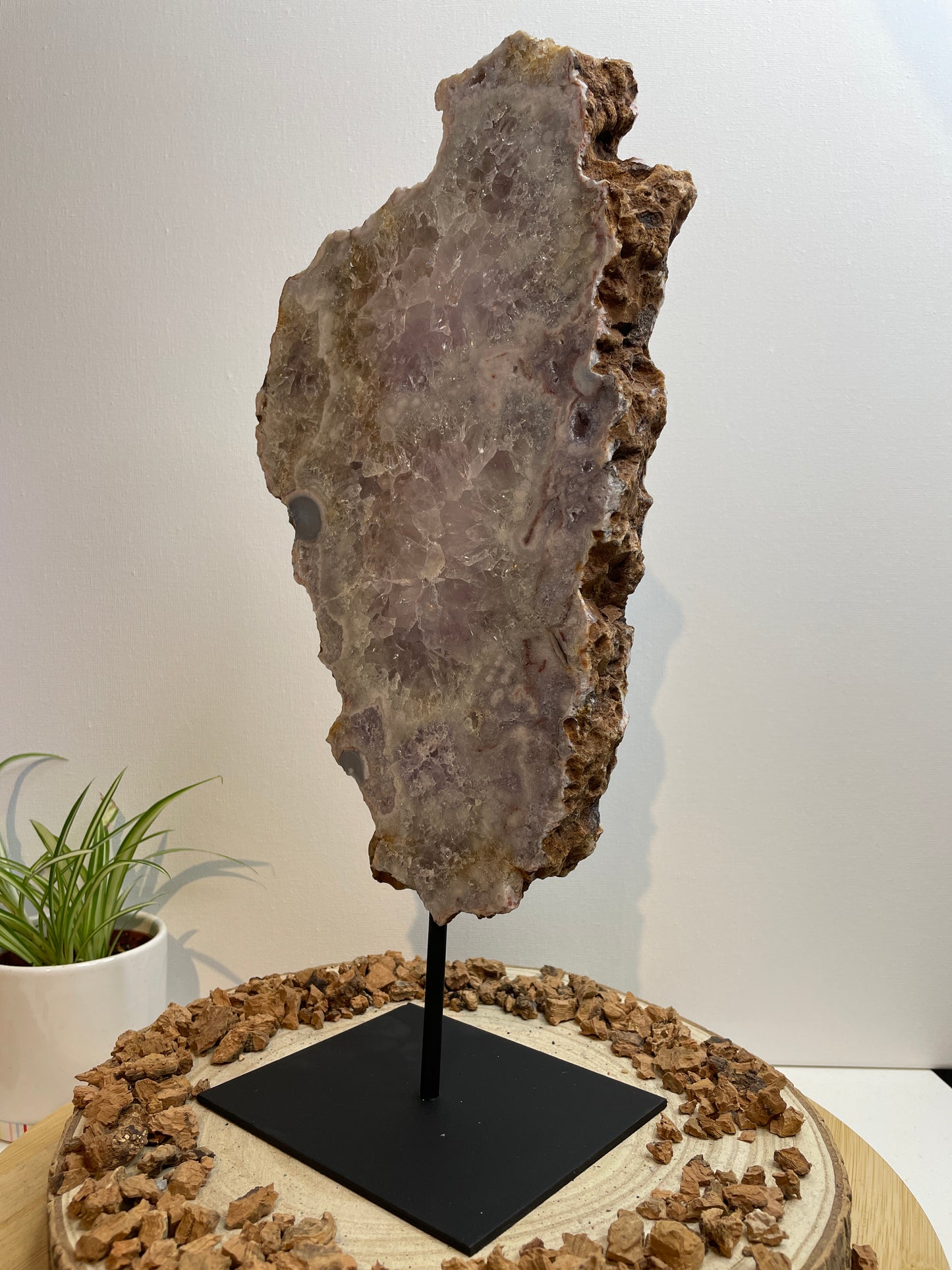 Roze Amethist op standaard nr.5