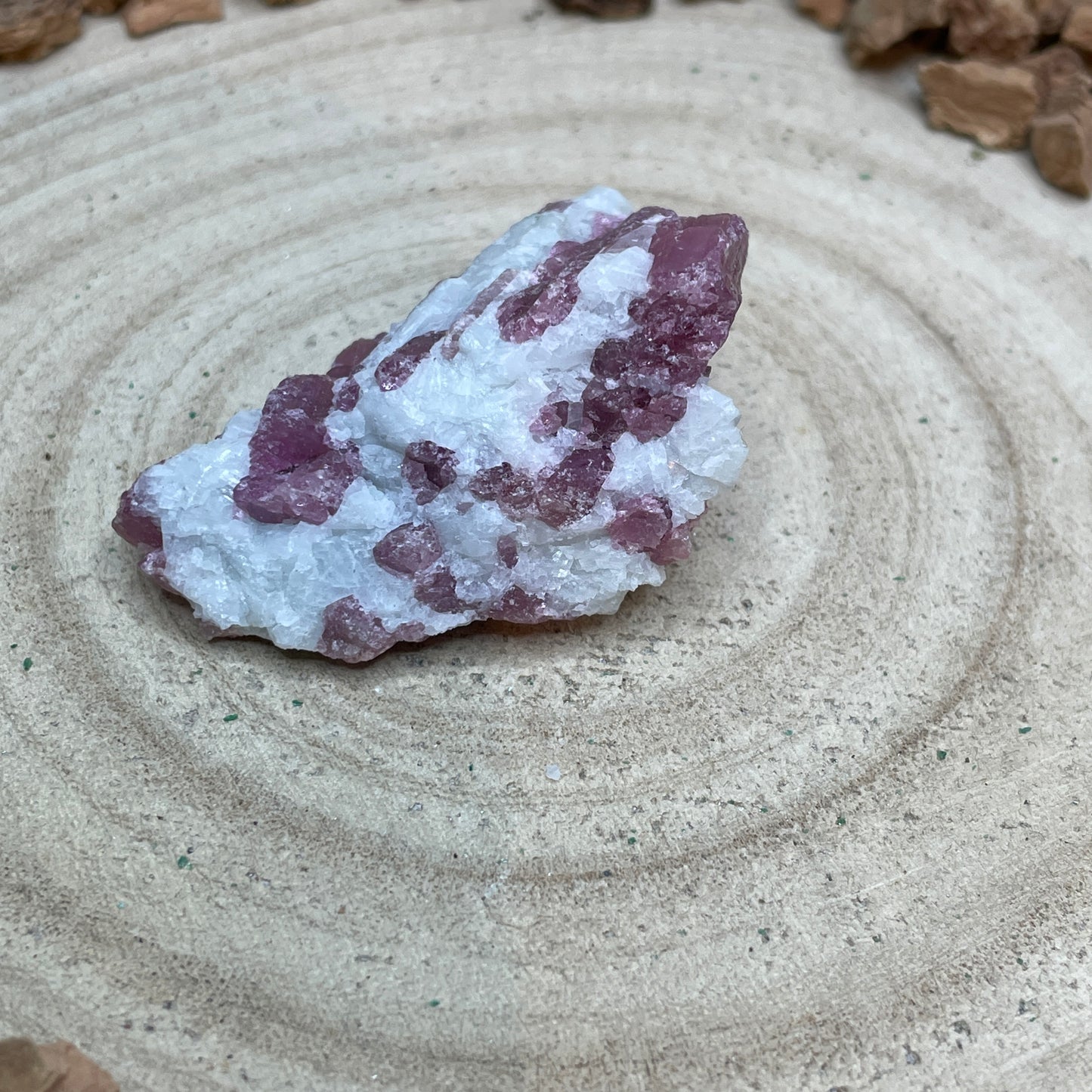 Roze Toermalijn ruw nr.6