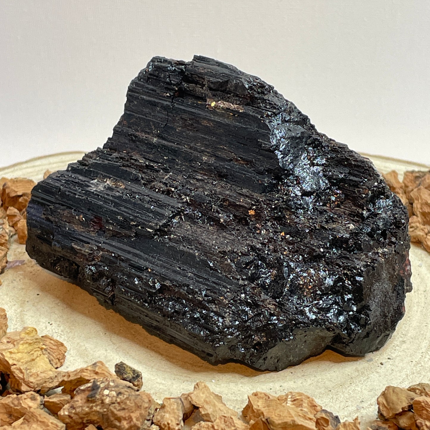 Zwarte Toermalijn ruw nr.9 A++