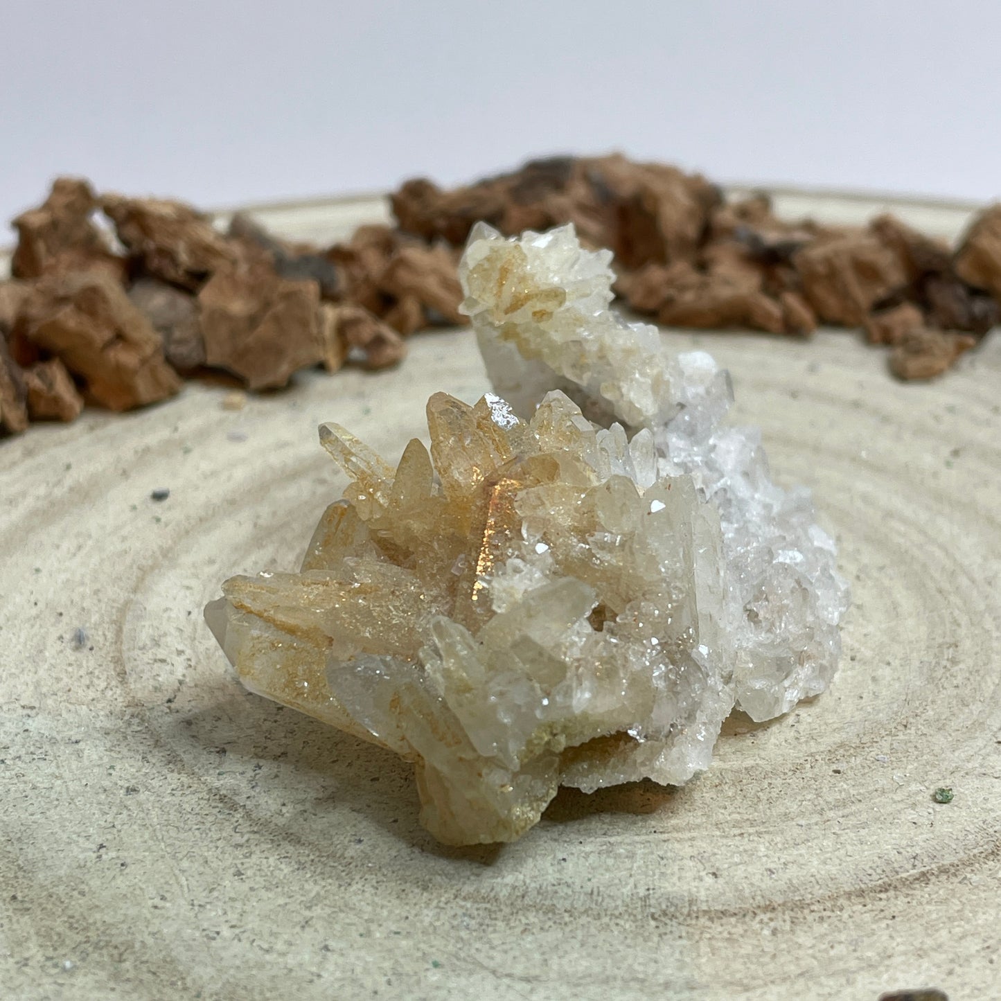 Bergkristal cluster nr.1