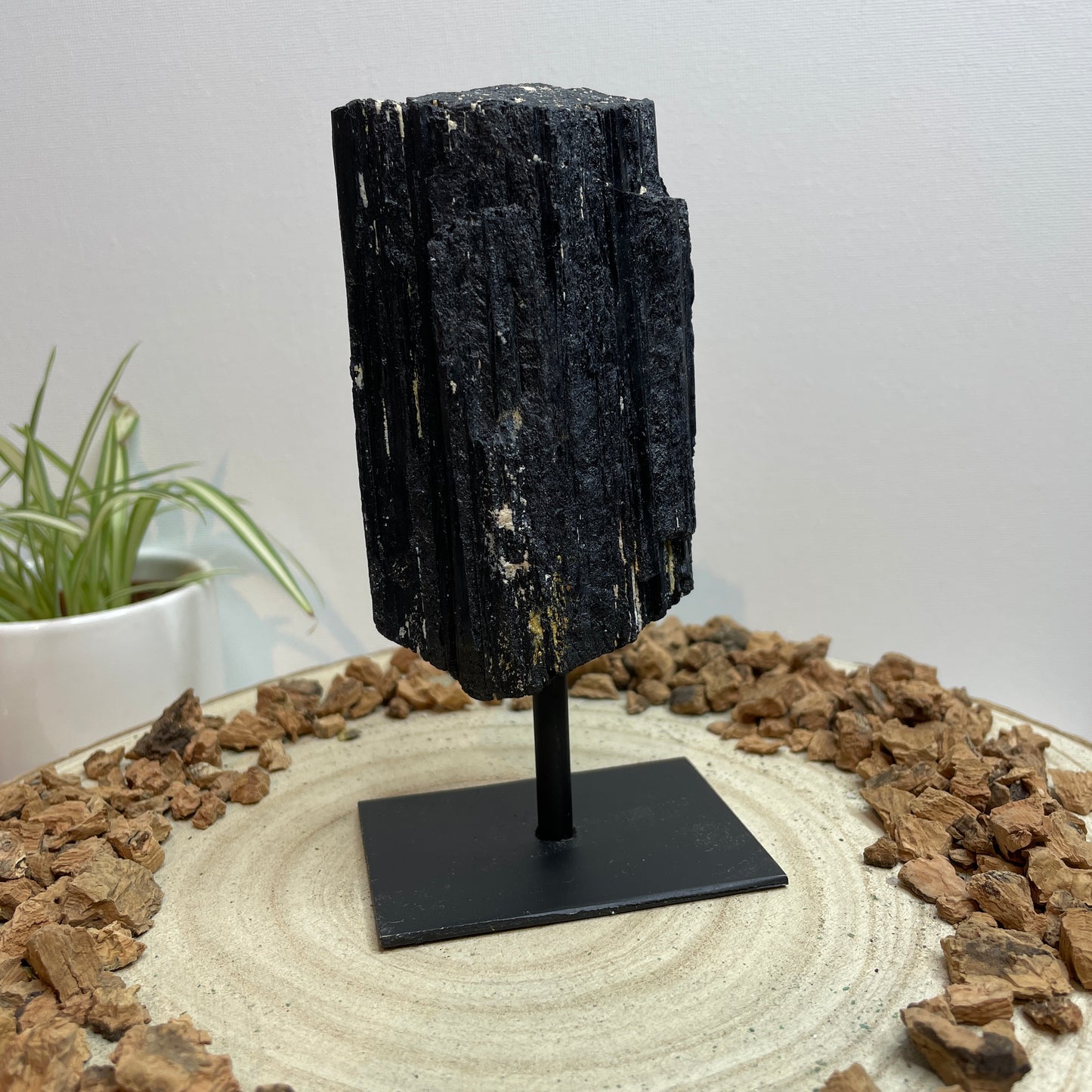 Zwarte Toermalijn op standaard nr.1