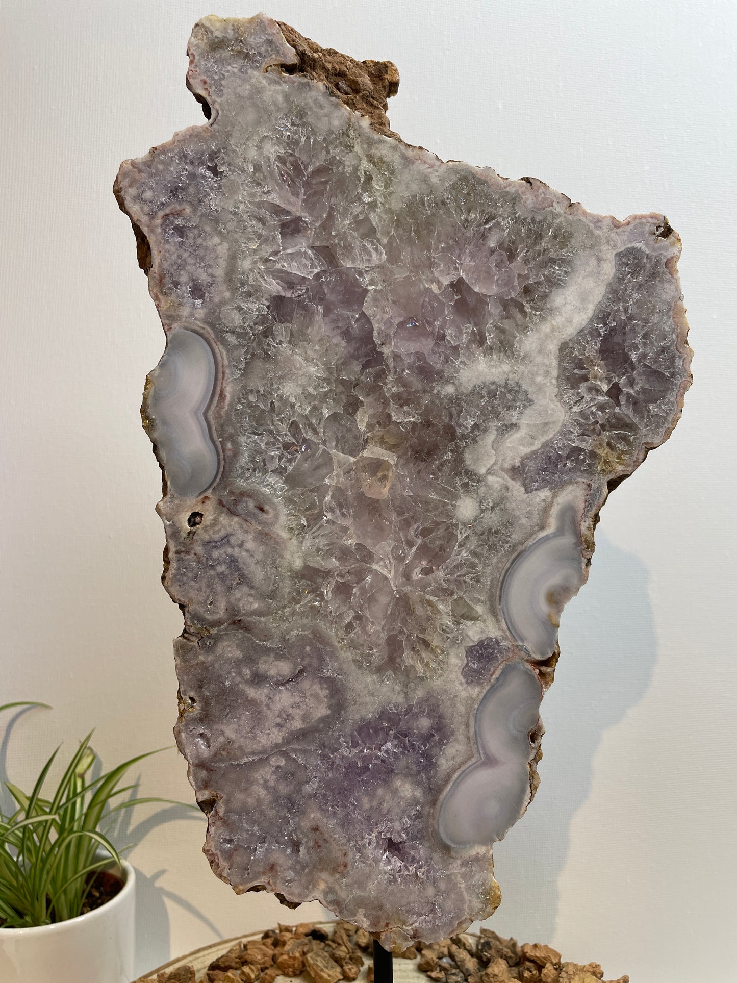 Roze Amethist op standaard nr.5